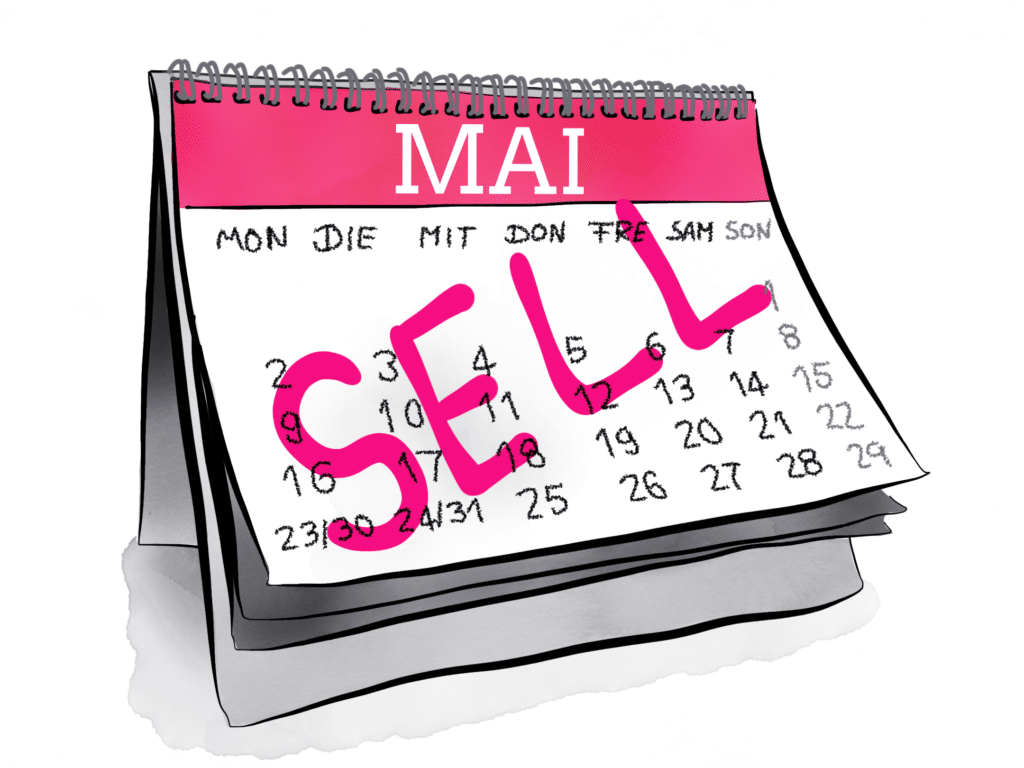 Sell in may and go away 1 - Sell in May and go away... was ist dran? - Börse in Pink