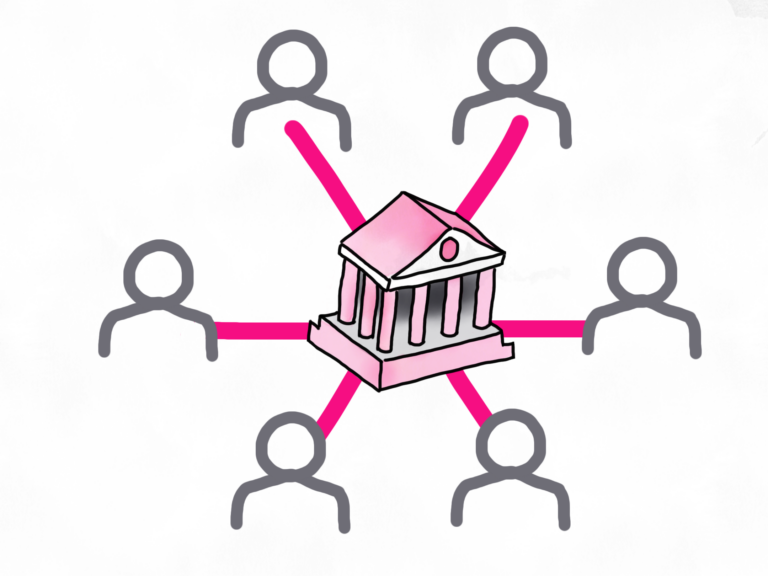 Boerse - Was an der Börse zwischen Verkauf und Kauf passiert - Börse in Pink