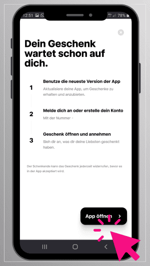 Wealthman empfangen 6 1 - Mit Wealthman Aktien verschenken. Ganz easy in 10 Klicks! - Börse in Pink